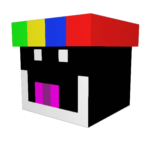minergabe2016 Minecraft avatar head, 3D render