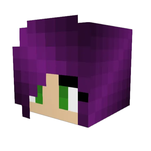 minersunsplash Minecraft avatar head, 3D render