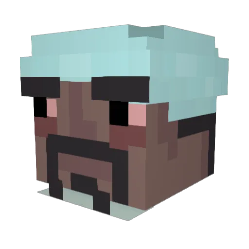mineshek21 Minecraft avatar head, 3D render