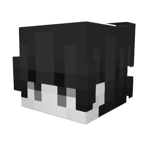 minesuho Minecraft avatar head, 3D render