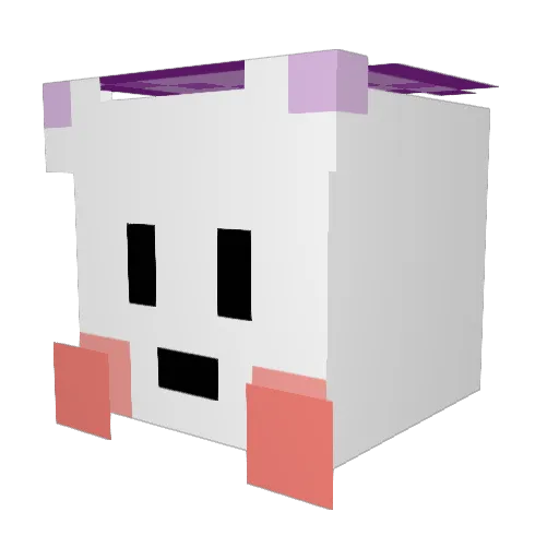 ming20110 Minecraft avatar head, 3D render