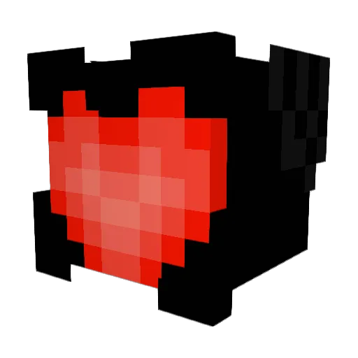 mingerqp Minecraft avatar head, 3D render