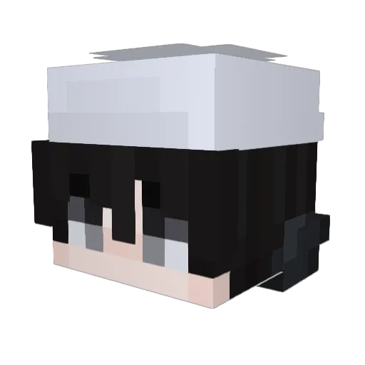 mingi0817 Minecraft avatar head, 3D render