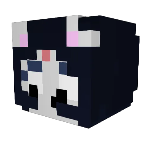 mingway99 Minecraft avatar head, 3D render
