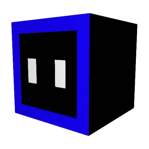 mingyu2022 Minecraft avatar head, 3D render