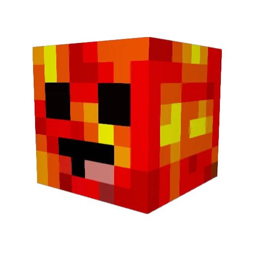 mini55792 Minecraft avatar head, 3D render