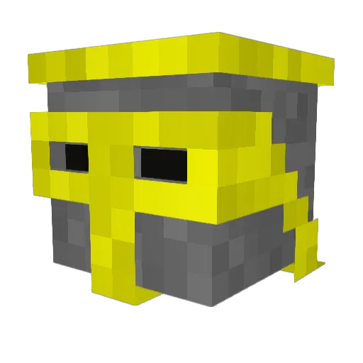miniboum2001 Minecraft avatar head, 3D render