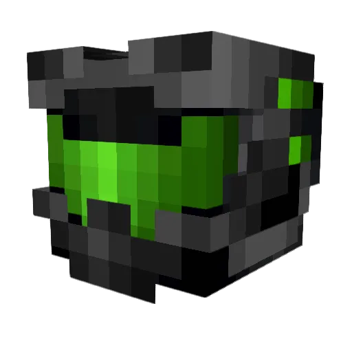 minibro10 Minecraft avatar head, 3D render