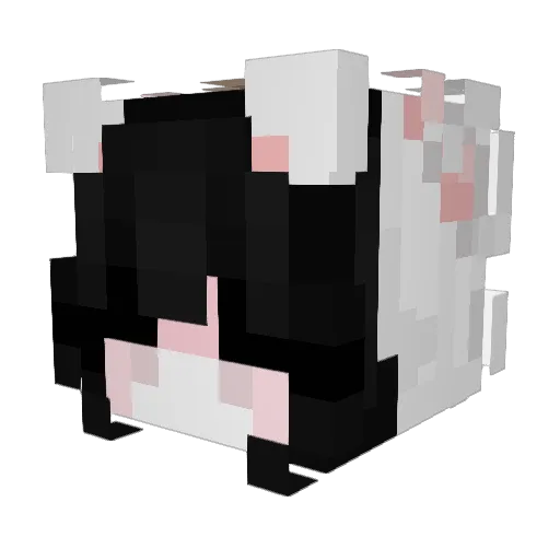 minie908 Minecraft avatar head, 3D render