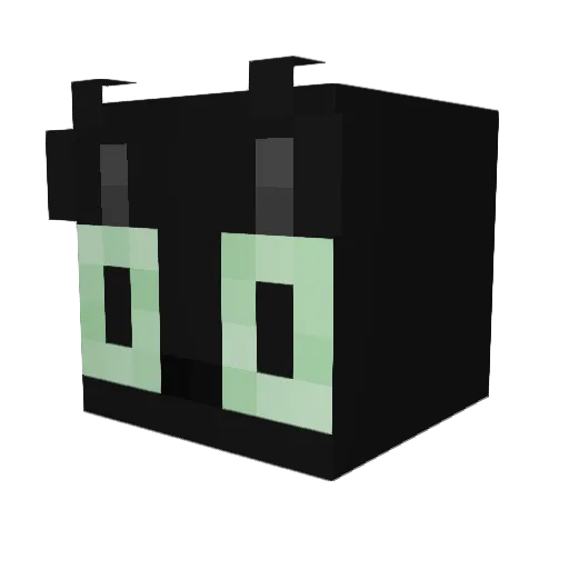 minifisho_0 Minecraft avatar head, 3D render