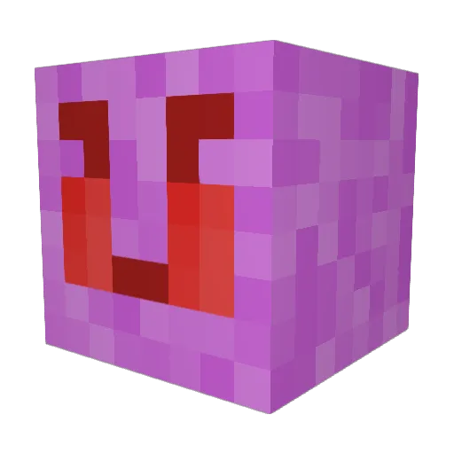 miniflodis Minecraft avatar head, 3D render