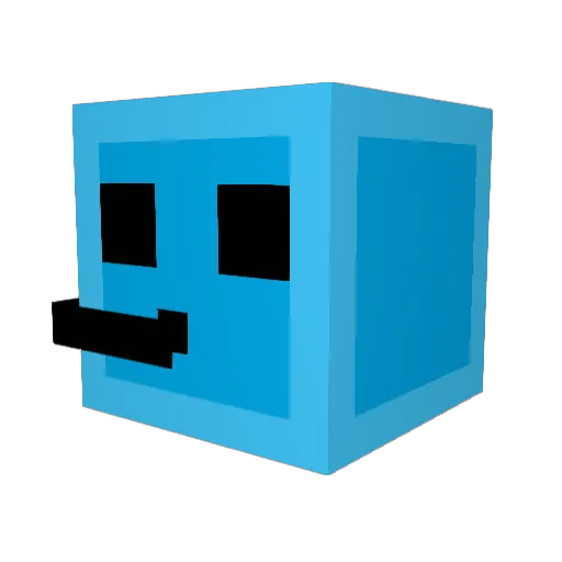 minimaxyboy Minecraft avatar head, 3D render