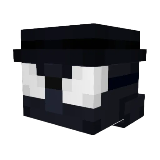 miningmcqueen Minecraft avatar head, 3D render