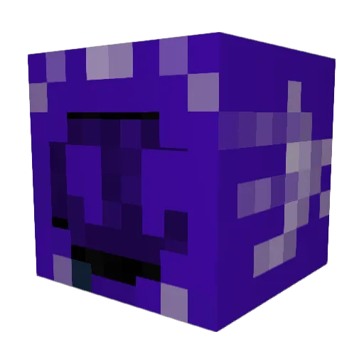 minion0 Minecraft avatar head, 3D render