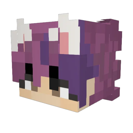 miniresistor Minecraft avatar head, 3D render