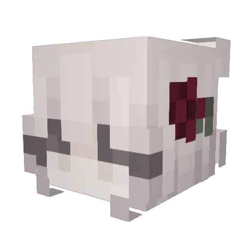minister_piesel Minecraft avatar head, 3D render