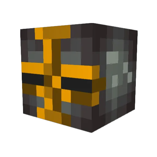 minivanvan Minecraft avatar head, 3D render