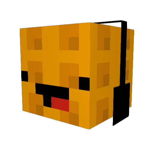 miniwaffle789 Minecraft avatar head, 3D render
