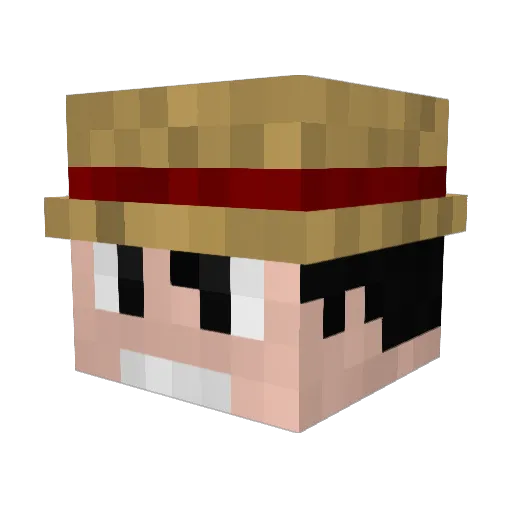 minjae3260 Minecraft avatar head, 3D render