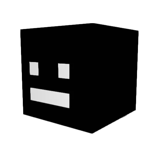 minkaloo Minecraft avatar head, 3D render