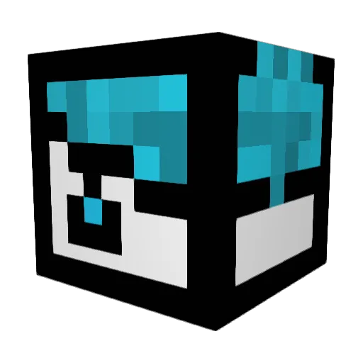 minlala Minecraft avatar head, 3D render