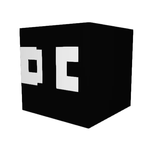minny12335 Minecraft avatar head, 3D render