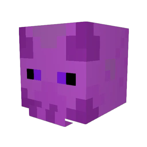 minorchamp Minecraft avatar head, 3D render