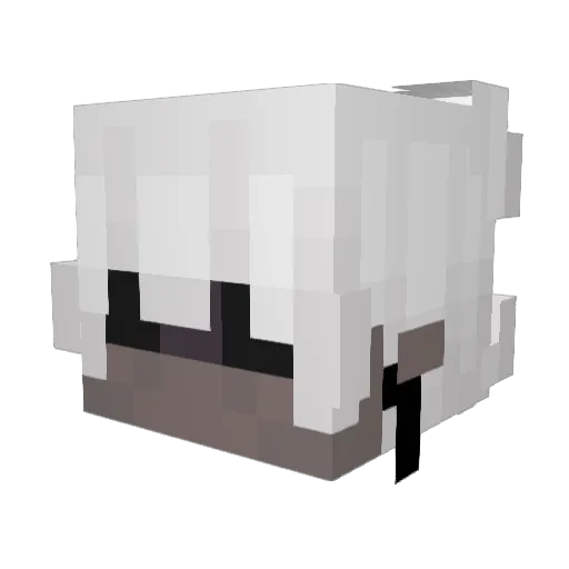minorityeater17 Minecraft avatar head, 3D render