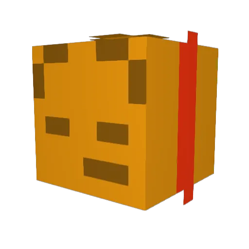 mins1022 Minecraft avatar head, 3D render
