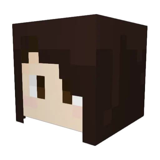 minseon83 Minecraft avatar head, 3D render