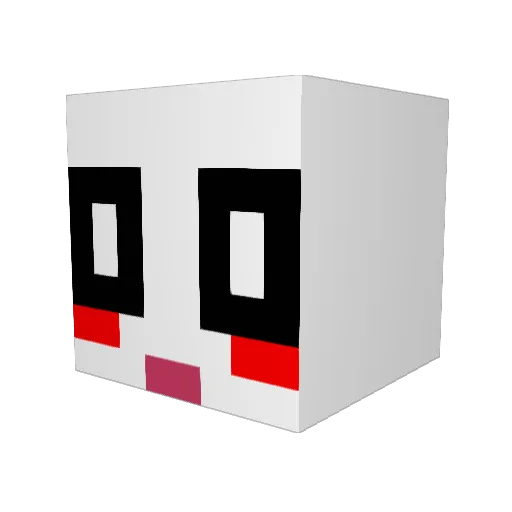 minsol047 Minecraft avatar head, 3D render