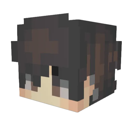 minss0528 Minecraft avatar head, 3D render