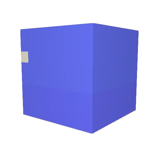 mintanaattori Minecraft avatar head, 3D render
