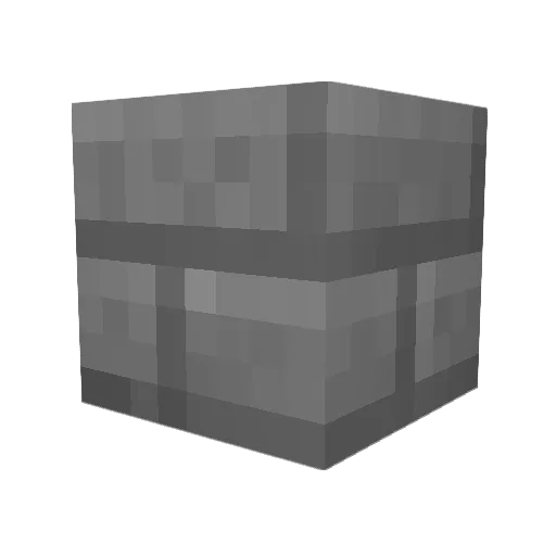 minte_00 Minecraft avatar head, 3D render