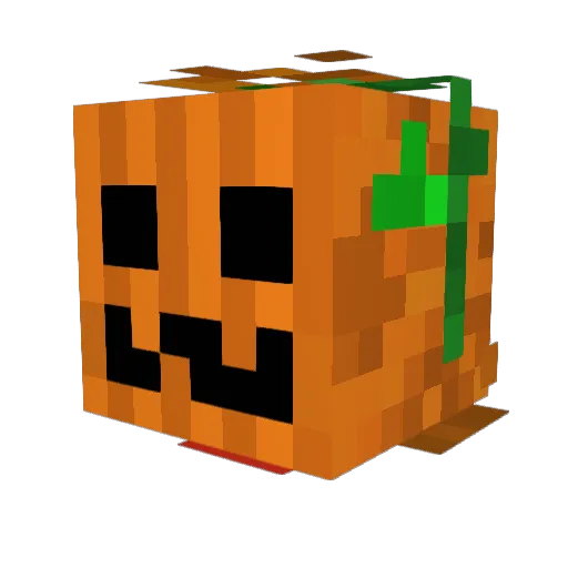 mintleave Minecraft avatar head, 3D render