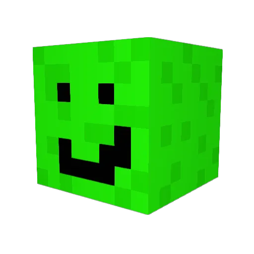 minty_fresh01 Minecraft avatar head, 3D render