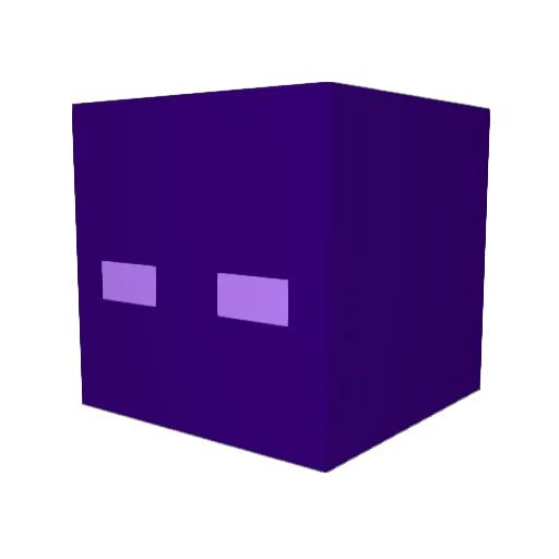 minutetechttv Minecraft avatar head, 3D render