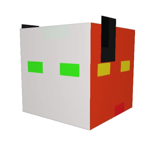 minwooeun89 Minecraft avatar head, 3D render