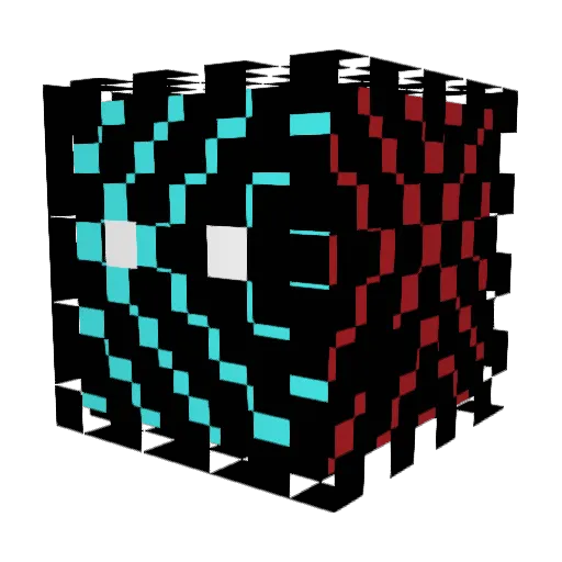 minyee1234 Minecraft avatar head, 3D render