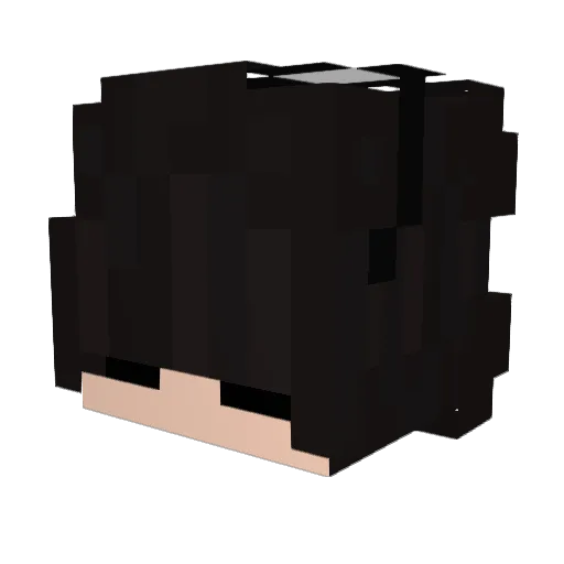 miocy Minecraft avatar head, 3D render