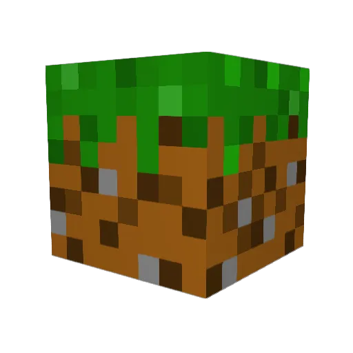 miogoda Minecraft avatar head, 3D render