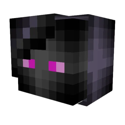 miomagic Minecraft avatar head, 3D render