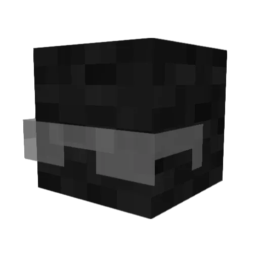 miquellaaa Minecraft avatar head, 3D render
