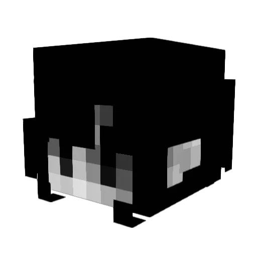 mira0205 Minecraft avatar head, 3D render