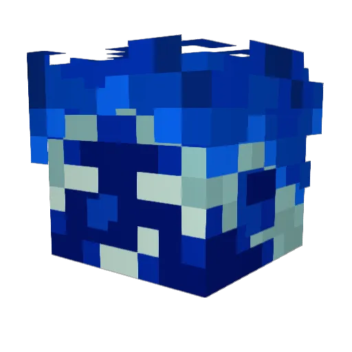 mirapsak Minecraft avatar head, 3D render