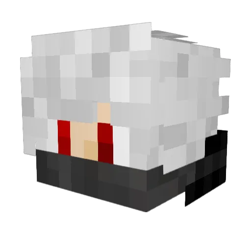 mircofra10 Minecraft avatar head, 3D render
