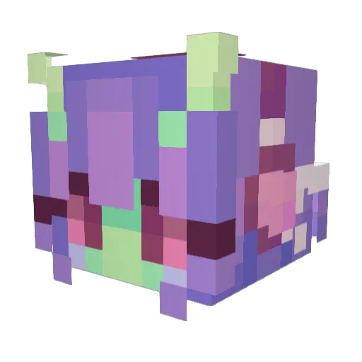 miredintheearth Minecraft avatar head, 3D render