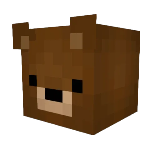mirina2 Minecraft avatar head, 3D render