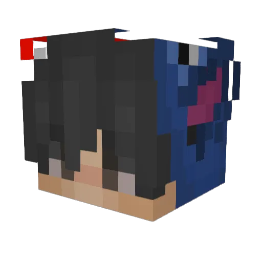 miron22888 Minecraft avatar head, 3D render