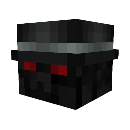 mirzanator Minecraft avatar head, 3D render